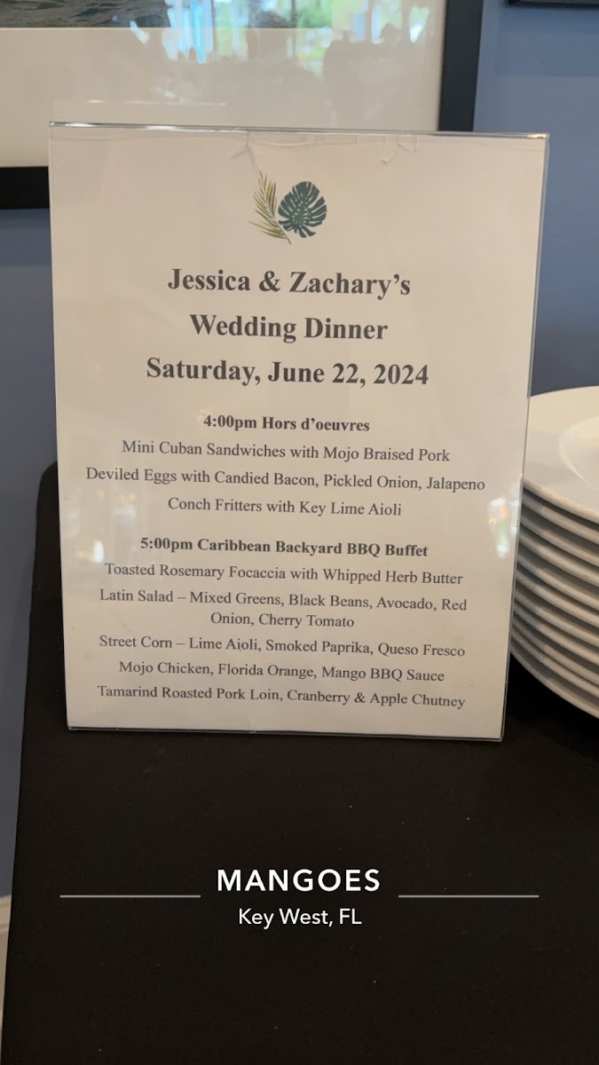 Mangoes Restaurant Menu - Image 4