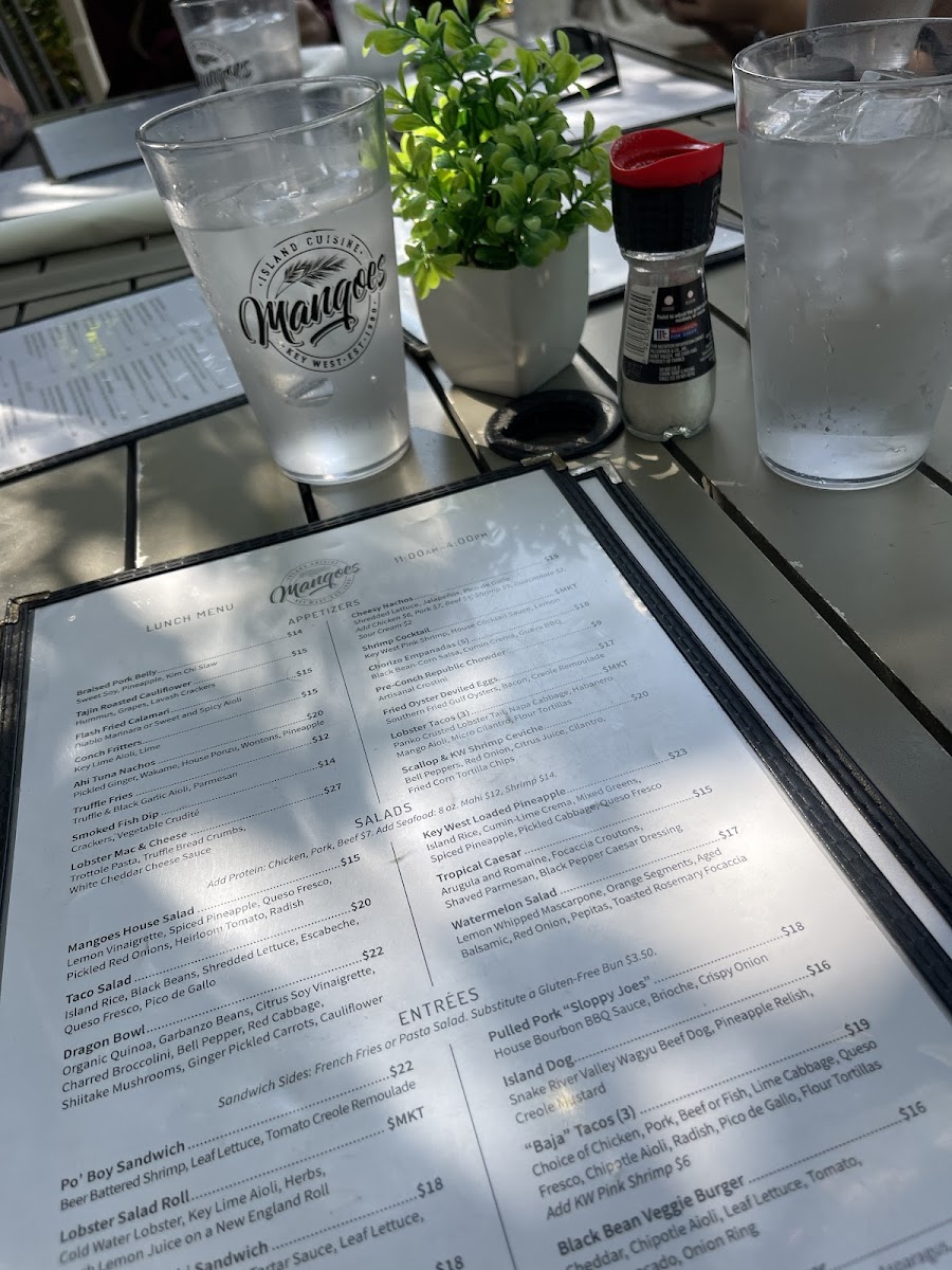 Mangoes Restaurant Menu - Image 5